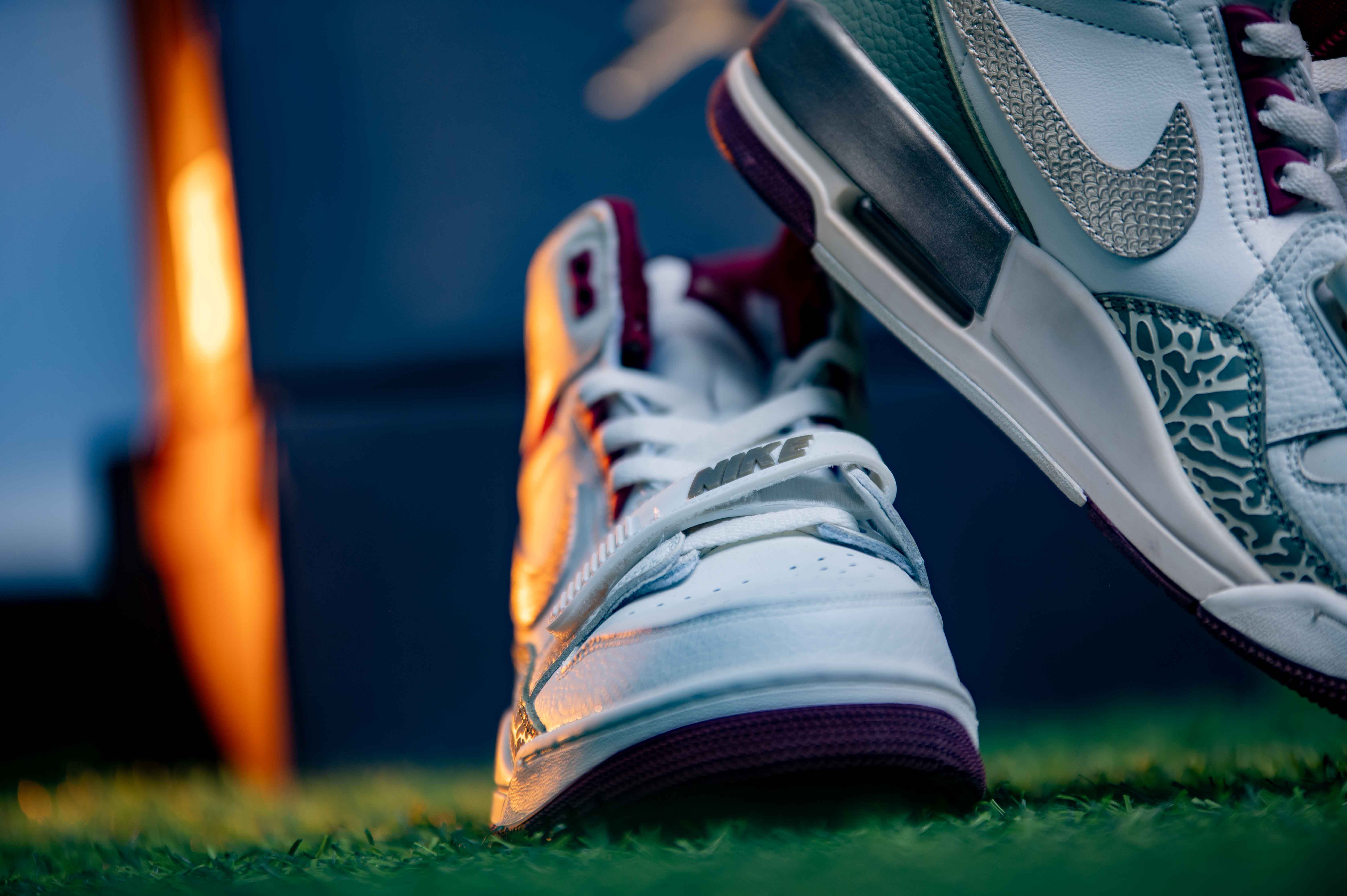 Air Jordan White and Red