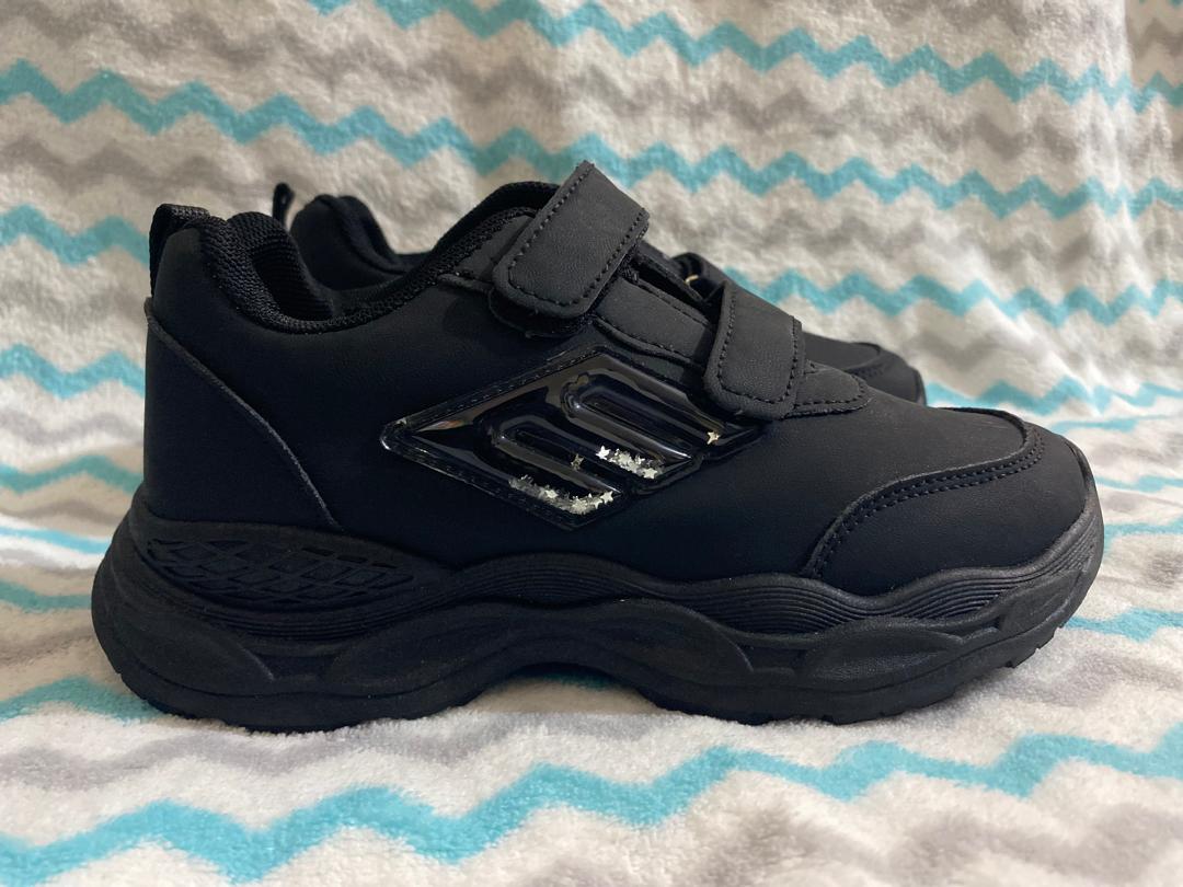 GAZ Kiddie All Black Shoe