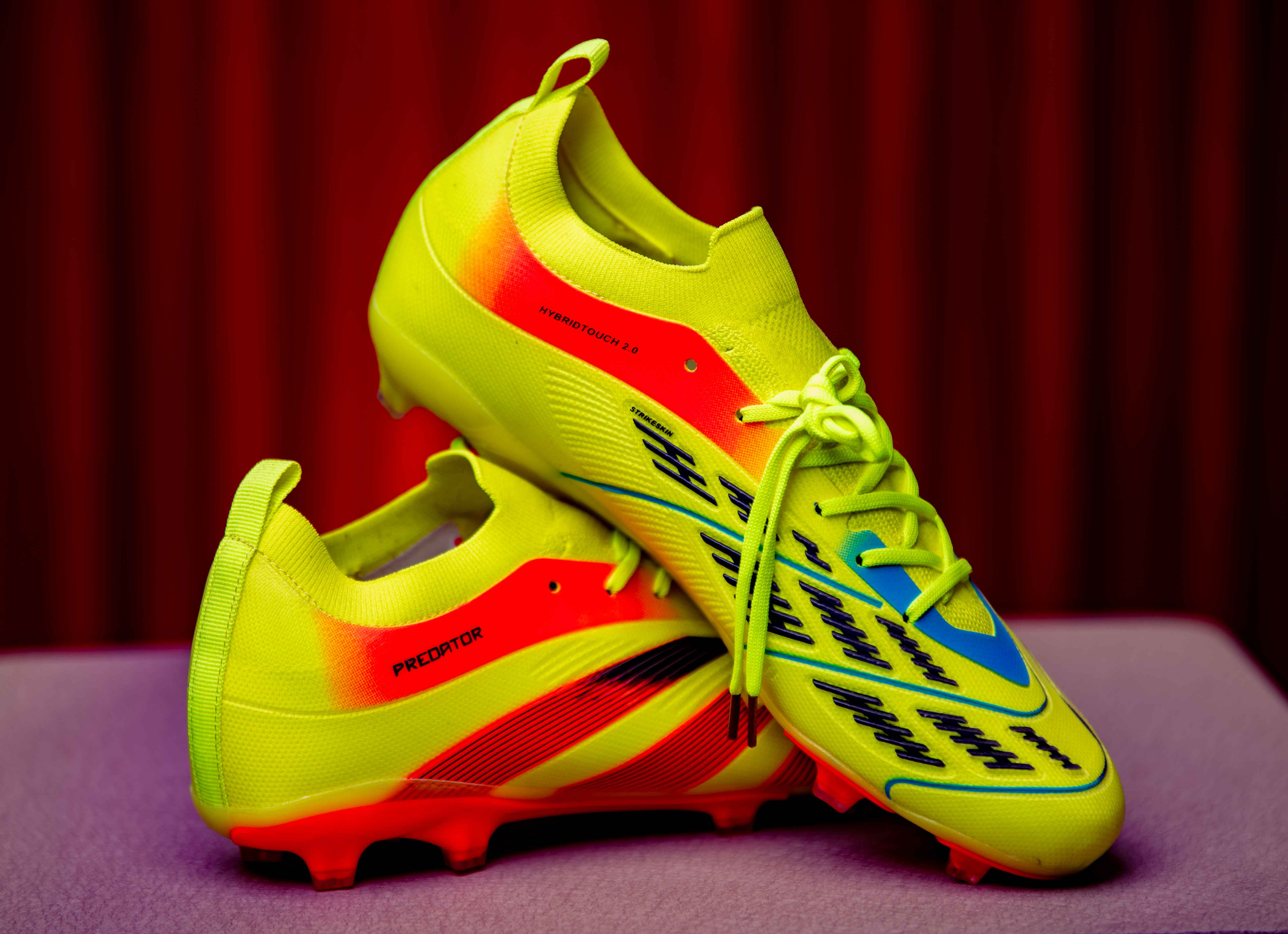 Yellow Predator Football Boot