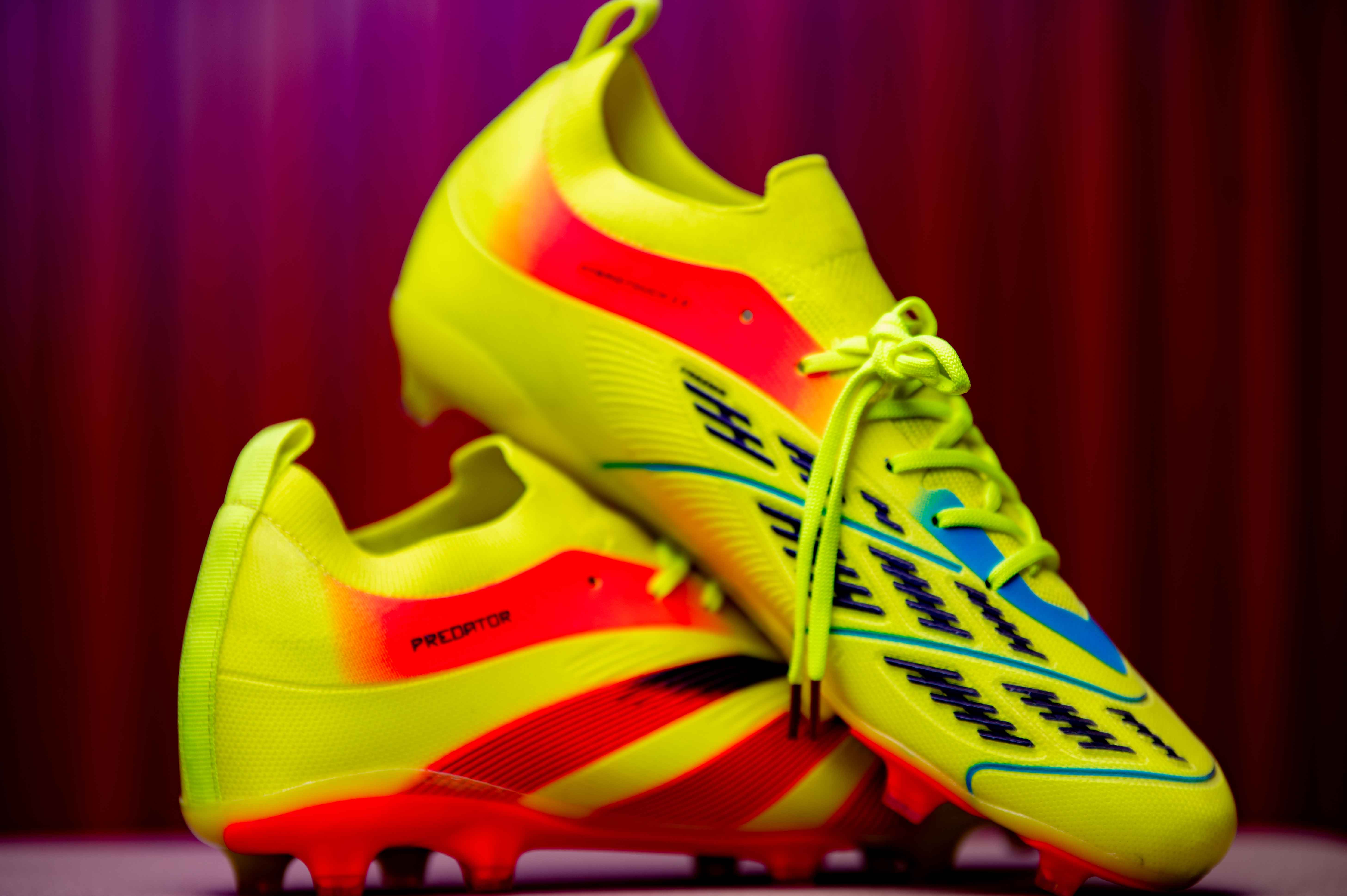 Yellow Predator Football Boot