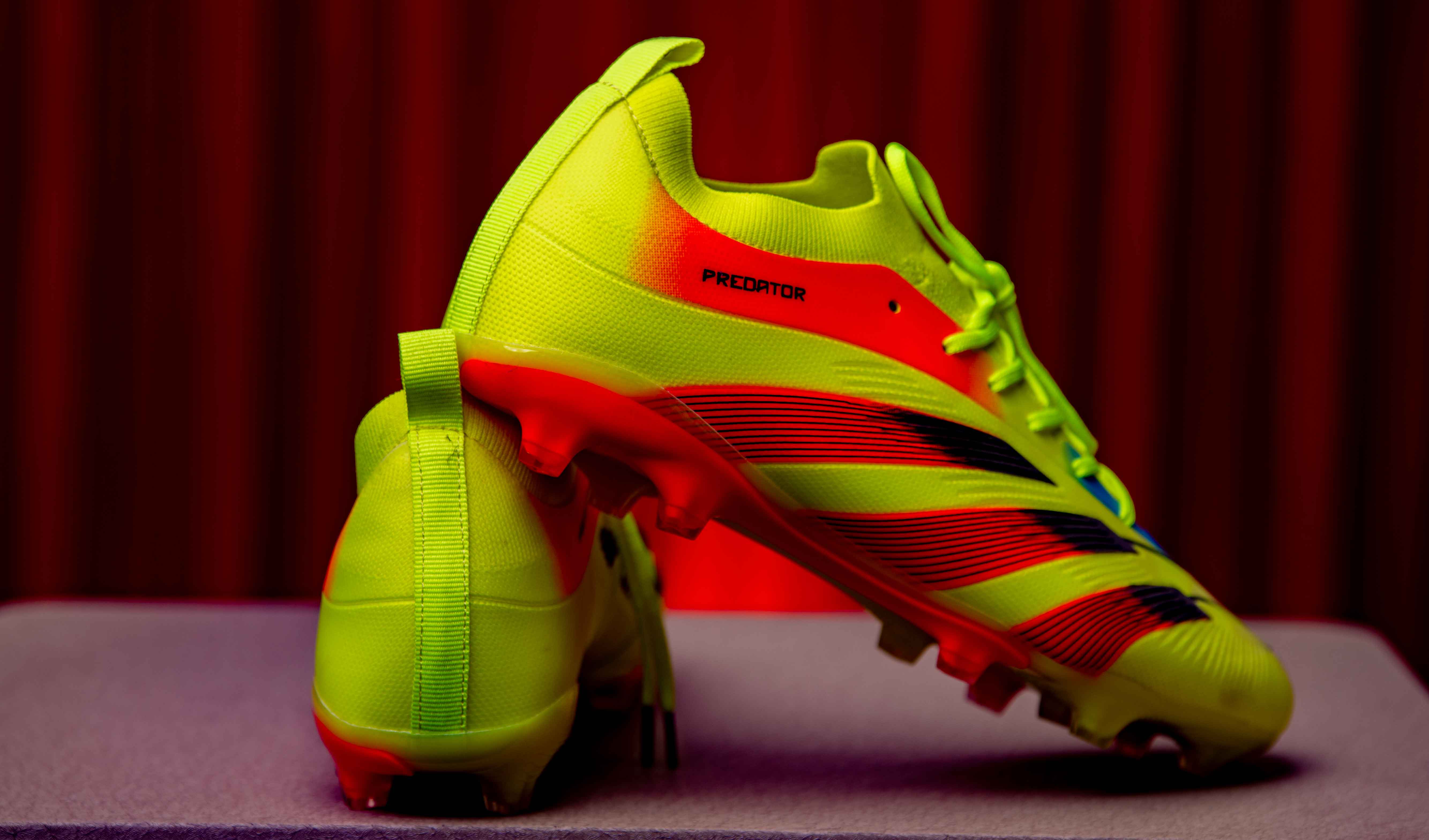 Yellow Predator Football Boot