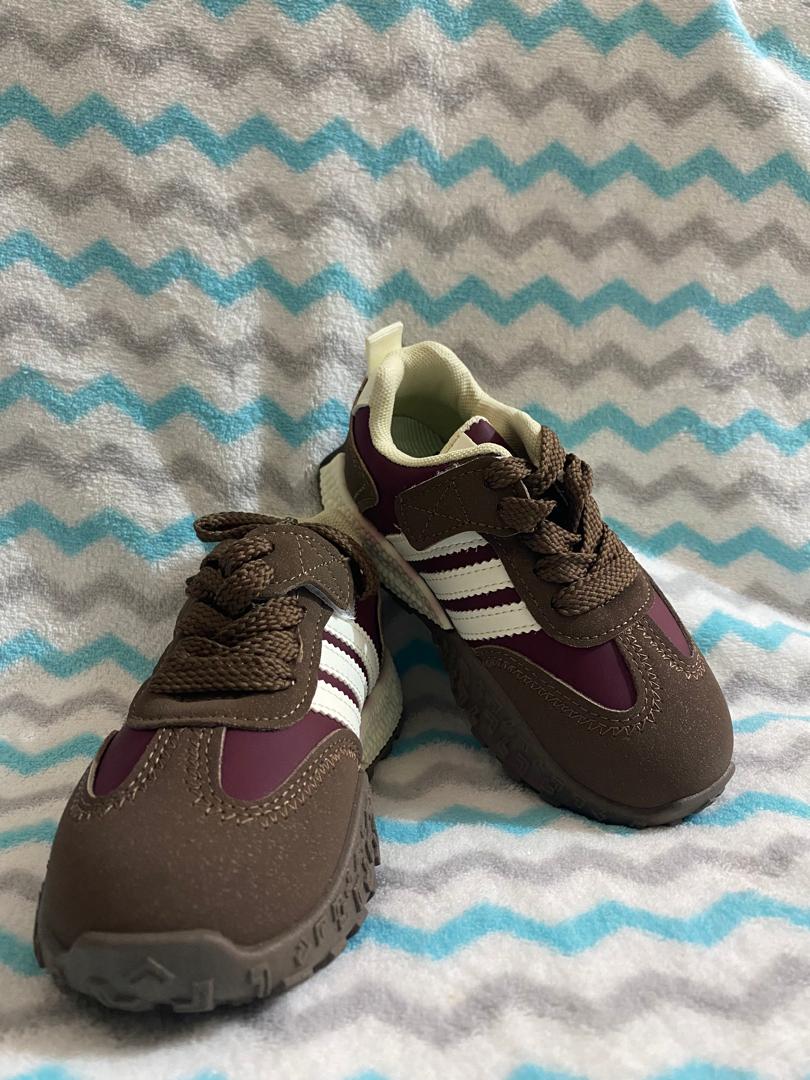 GAZ Kiddie White Stripe Shoe